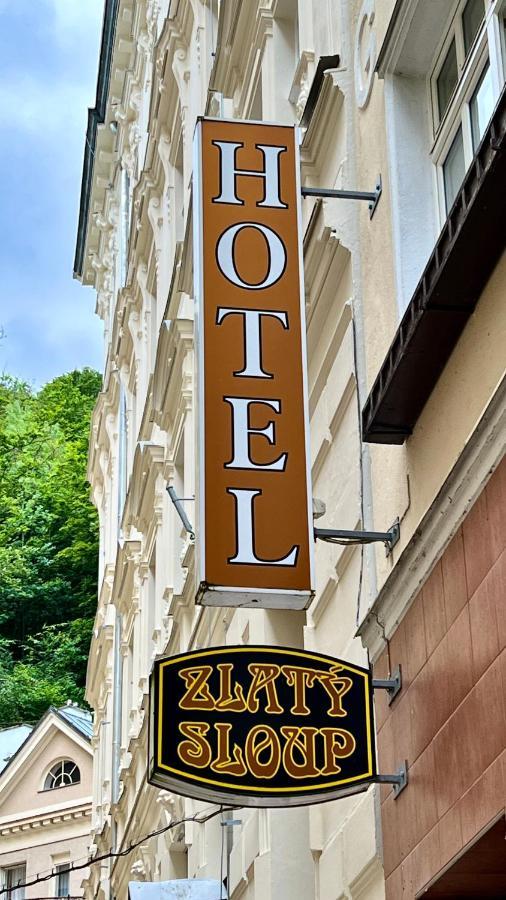 Zlaty Sloup Otel Karlovy Vary Dış mekan fotoğraf