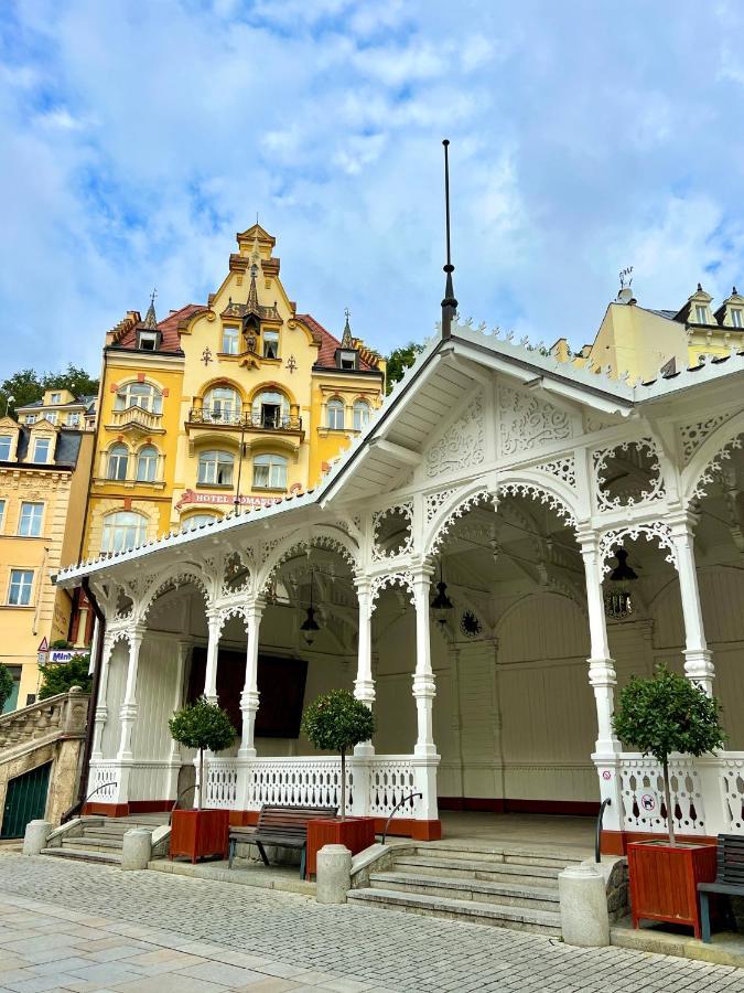 Zlaty Sloup Otel Karlovy Vary Dış mekan fotoğraf