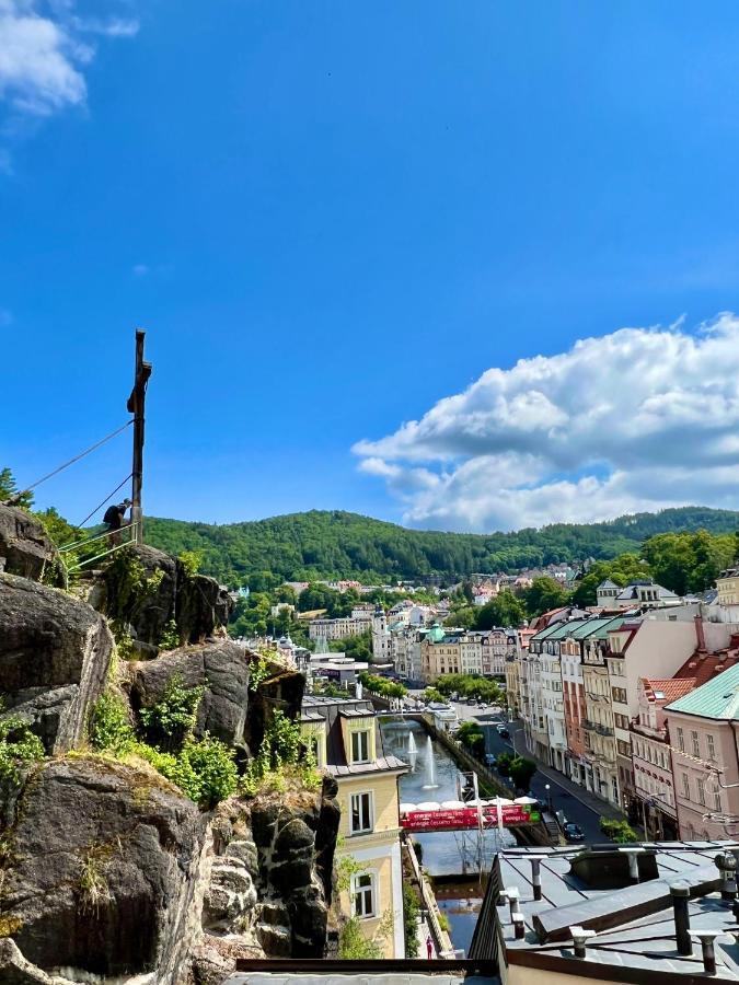 Zlaty Sloup Otel Karlovy Vary Dış mekan fotoğraf