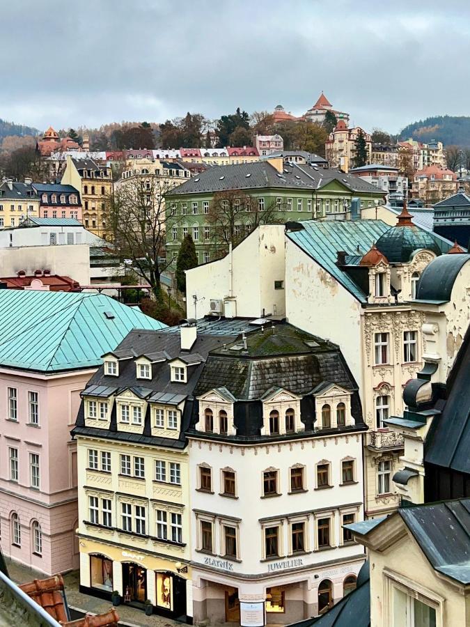 Zlaty Sloup Otel Karlovy Vary Dış mekan fotoğraf