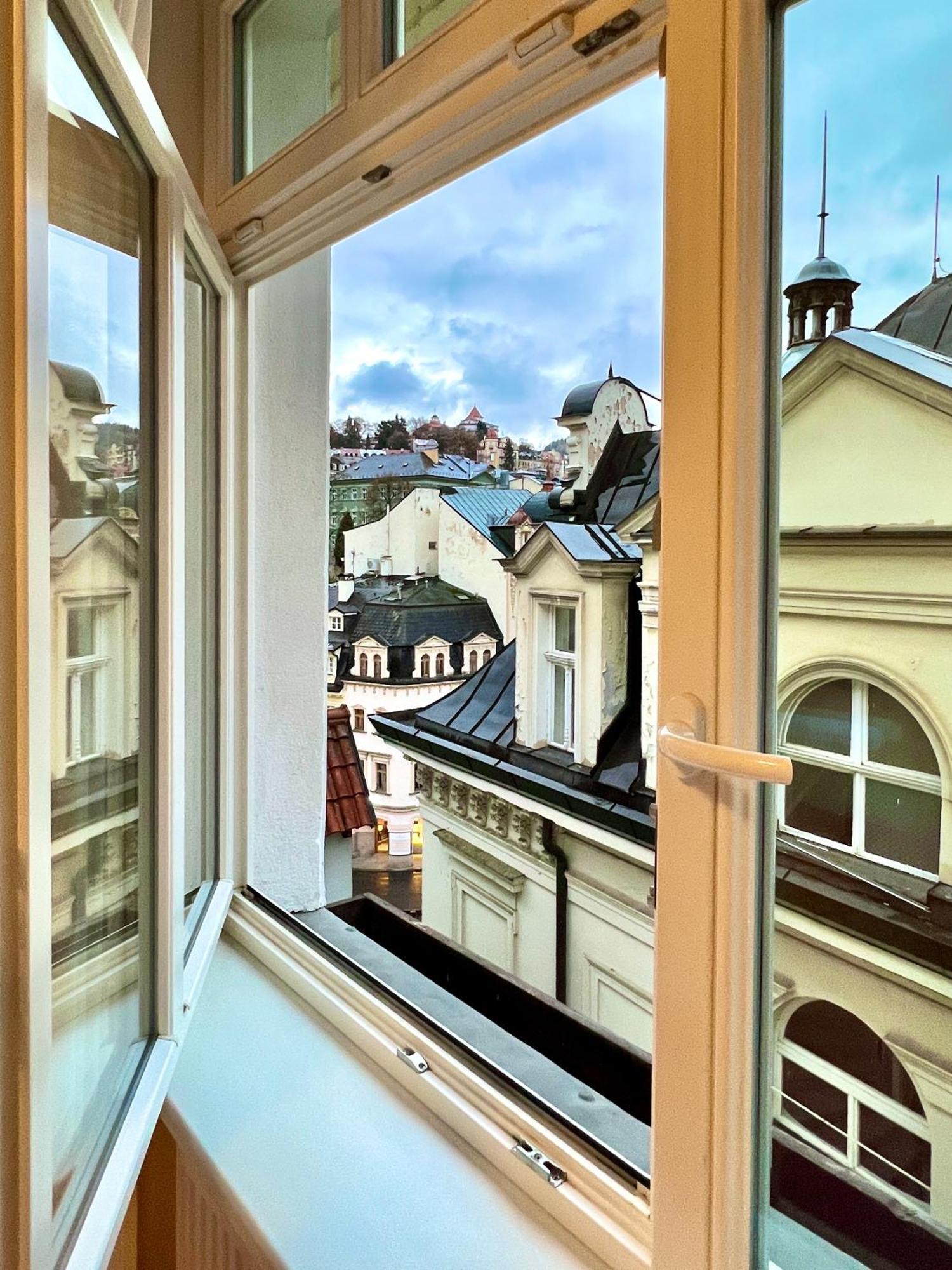 Zlaty Sloup Otel Karlovy Vary Dış mekan fotoğraf